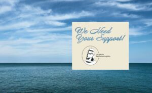sea and sky and text