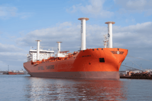 large ship on sea